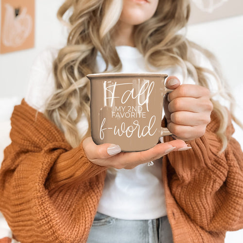 Fall F-Word | Funny Autumn Drinkware