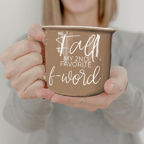 Fall F-Word | Funny Autumn Drinkware